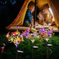 Utendørs vanntett Butterfly Ground Pole Lampe