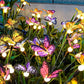 Utendørs vanntett Butterfly Ground Pole Lampe