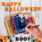 Halloween DIY Håndverkskunstkort for Barn