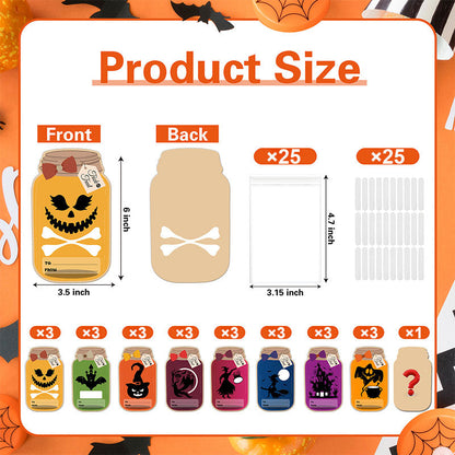 Halloween DIY Håndverkskunstkort for Barn