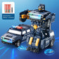 🥳Förvandla robotmodellleksaksbil🚓✨