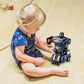🥳Förvandla robotmodellleksaksbil🚓✨