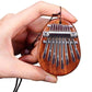 8 tangenter Kalimba tommelpiano