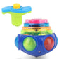 Julegave til barn🎁Music Flashing Spinners Toy With Launcher