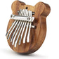 8 tangenter Kalimba tommelpiano