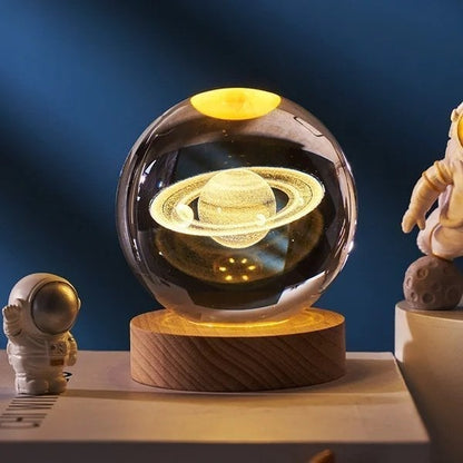 🔥Hot salg NÅ🔥3D Planet Crystal Ball