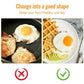 Ring for steking av egg